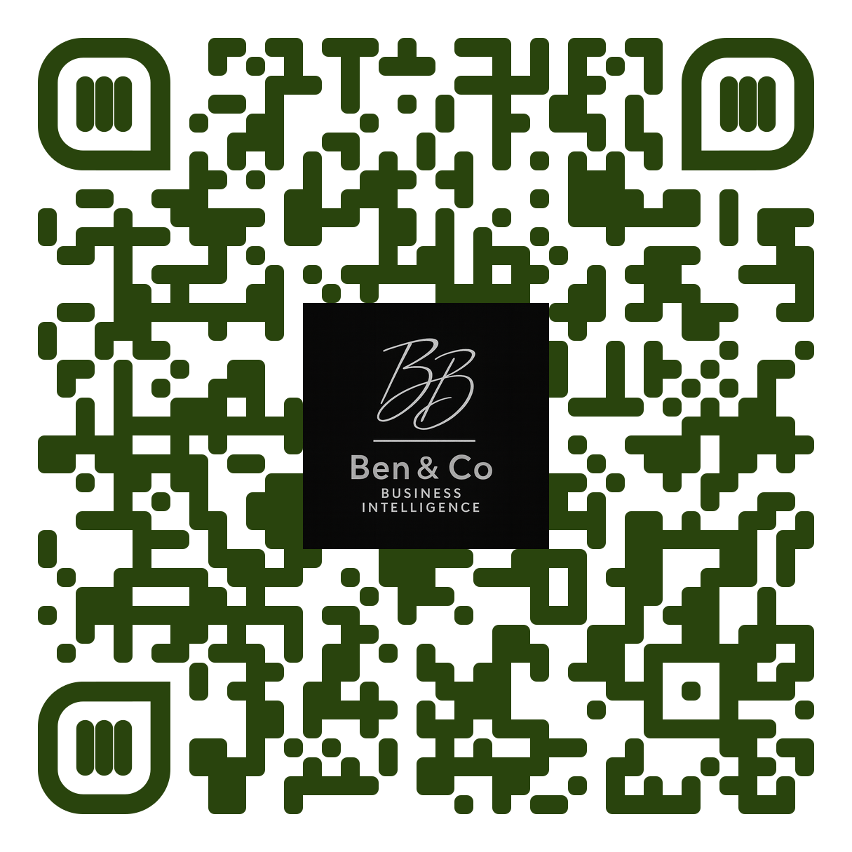 QR para agendar cita con Ben&Co Business Intelligence
